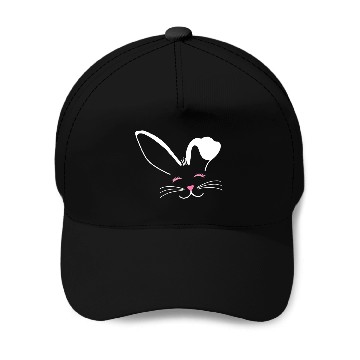 Discover Easter Bunny Face Baseball Caps