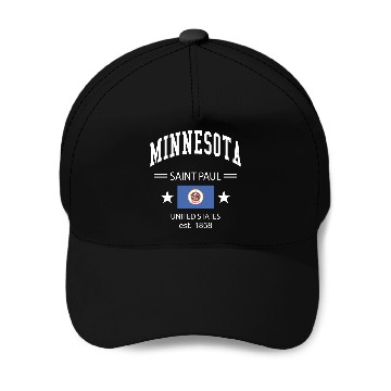 Discover Minnesota Baseball Caps