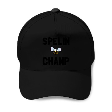 Discover Spelling Bee Champ Baseball Caps