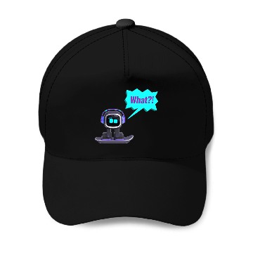 Discover EMO Robot Sticker Baseball Caps