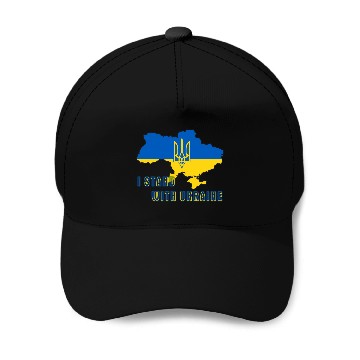 Discover I Stand With Ukraine Baseball Caps