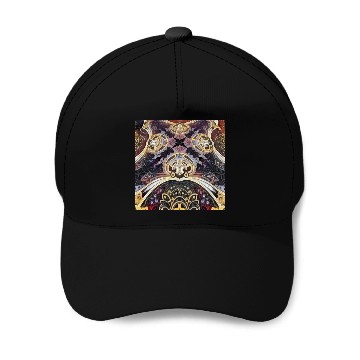 Discover Noble Batik Pattern C1 Baseball Caps