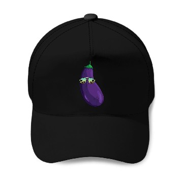 Discover Cool Eggplant Baseball Caps