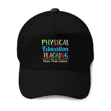 Discover Physical Education Phys Ed Teacher Baseball Caps