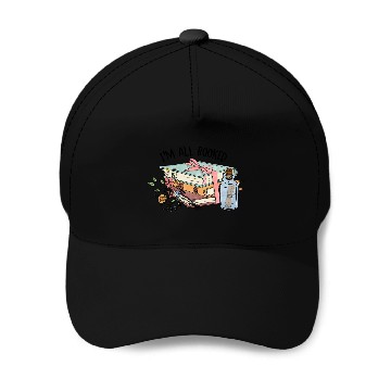 Discover I m all booked sublimation Baseball Caps