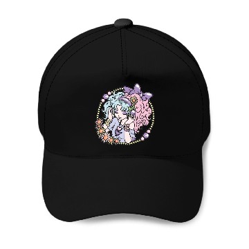 Discover Pastel Goth Girl Baseball Caps