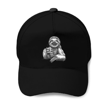 Discover Funny Sloth Baseball Caps