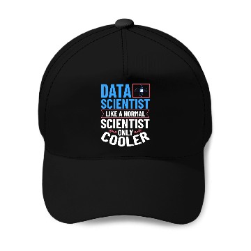 Discover Data Scientist Analyst Statistic Beginner Science Baseball Caps