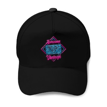 Discover Neon Techno Nerd Baseball Caps