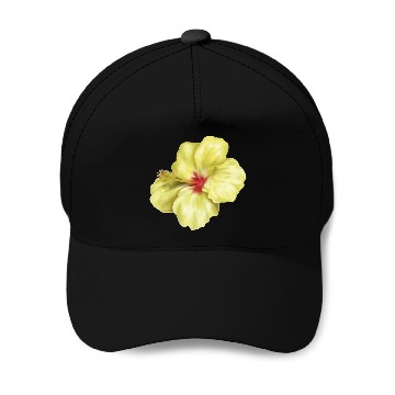 Discover Yellowlicious Hibiscus Baseball Caps