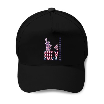 Discover Independence Since 1776 Fourth July Baseball Caps