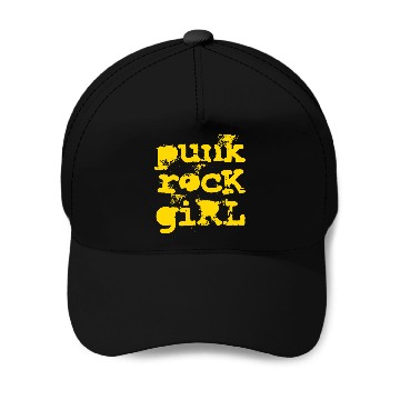 Discover Punk Rock Girl Baseball Caps