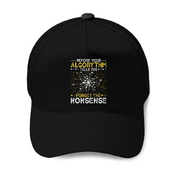 Discover Artificial Intelligence Algorithm Programmer Baseball Caps