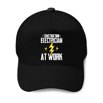 Discover Electrician Electrical Engineer Lineman Baseball Caps