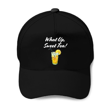 Discover What up, Sweet Tea! White Baseball Caps