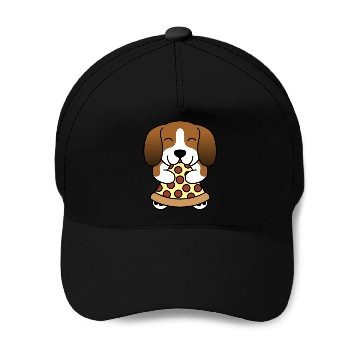 Discover Basset Hound Pizza Lover Baseball Caps