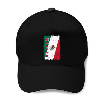 Discover Mexico Flag Baseball Caps