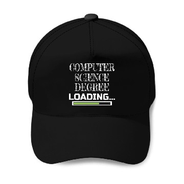 Discover Computer Science Degree Loading CS School Major Baseball Caps