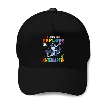 Discover Explore Kindergarten Back to School Astronomy Baseball Caps