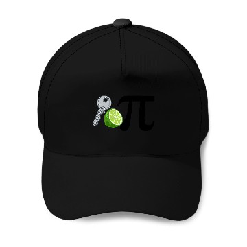 Discover Key Lime Pi Pun funny Pi Day Key Lime Pi Baseball Caps