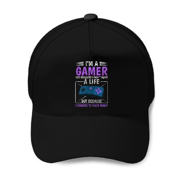 Discover Game Nerd Console Baseball Caps