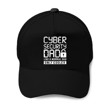 Discover Cyber Security Dad Baseball Caps