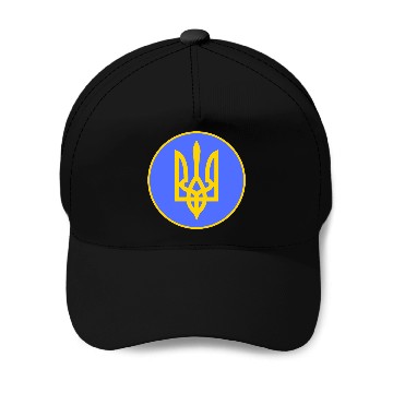 Discover Ukraine trident Baseball Caps