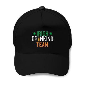 Discover Irish drinking team Baseball Caps