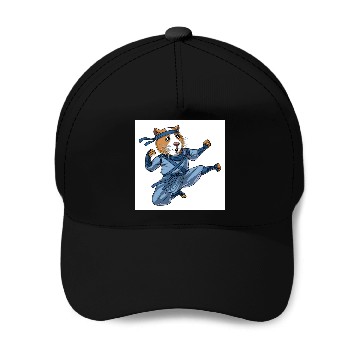 Discover Guinea Pig Ninja Baseball Caps