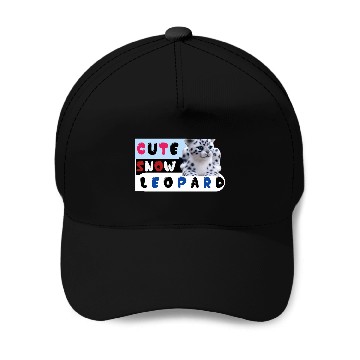 Discover Cute Snow leopard |big cats Baseball Caps