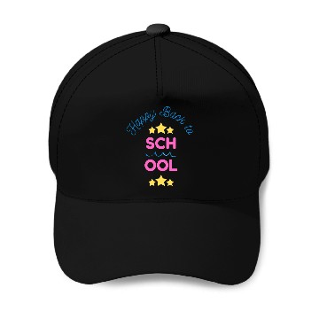Discover Happy Back To School Baseball Caps