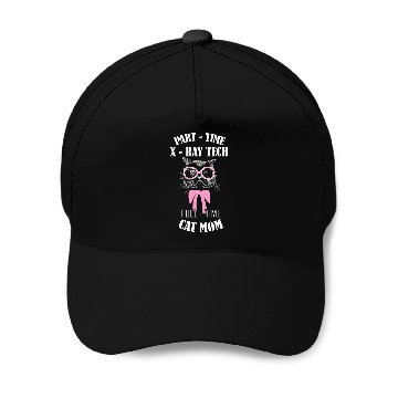 Discover Cat Lover Full Time Cat Mom Baseball Caps