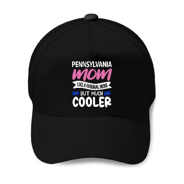 Discover Pennsylvania Mom Gift Baseball Caps