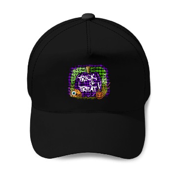 Discover Trick Or Treat Baseball Caps