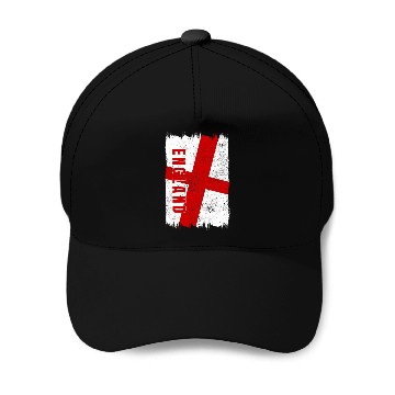 Discover England flag Baseball Caps