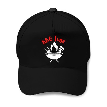 Discover Summer BBQ Party Baseball Caps