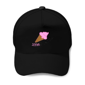 Discover Comedy Ice Scream Baseball Caps