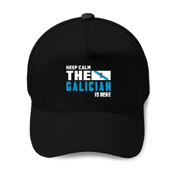 Discover Keep calm Galicia flags design Baseball Caps