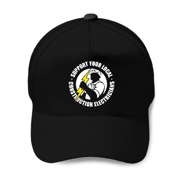 Discover Electrician Electrical Engineer Lineman Baseball Caps