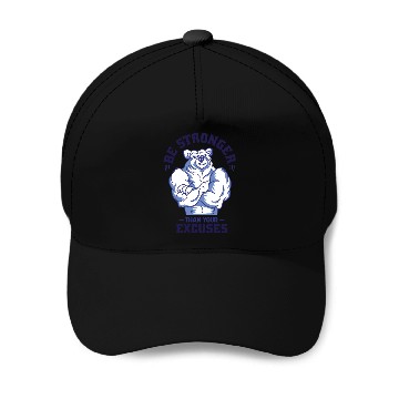Discover Muscle Bear Baseball Caps