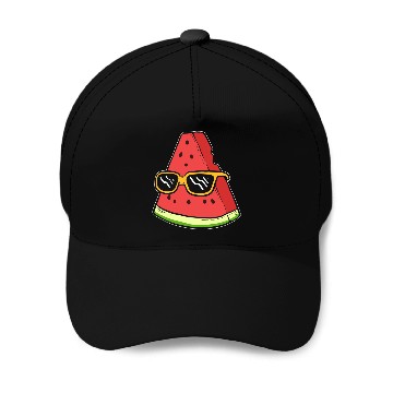 Discover Chilling Watermelon Tourist Gift Baseball Caps