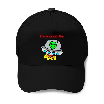 Discover Powered By Aliens Baseball Caps