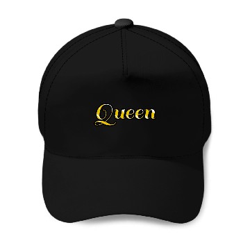 Discover Queen (Gold) Baseball Caps