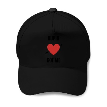 Discover Cupid Got Me Baseball Caps