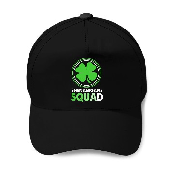 Discover St Patrick Day Clover Shenanigans Squad Baseball Caps