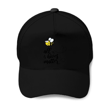Discover Save The Bees Earth Day Baseball Caps