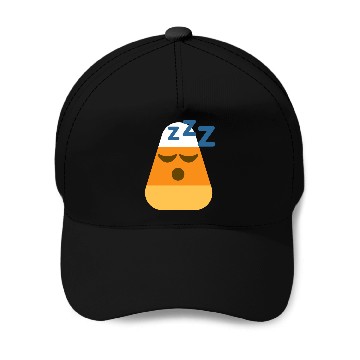 Discover Sleeping Candy Corn Halloween Costume Baseball Caps