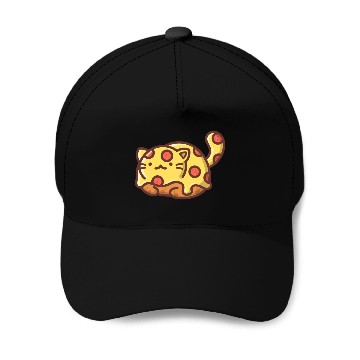 Discover Pepperoni Pizza Pocket Cat Baseball Caps