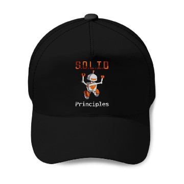 Discover SOLID principles Baseball Caps