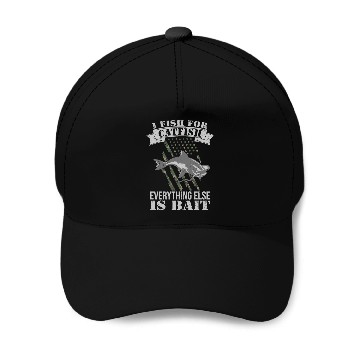 Discover I Fish For Catfish Baseball Caps